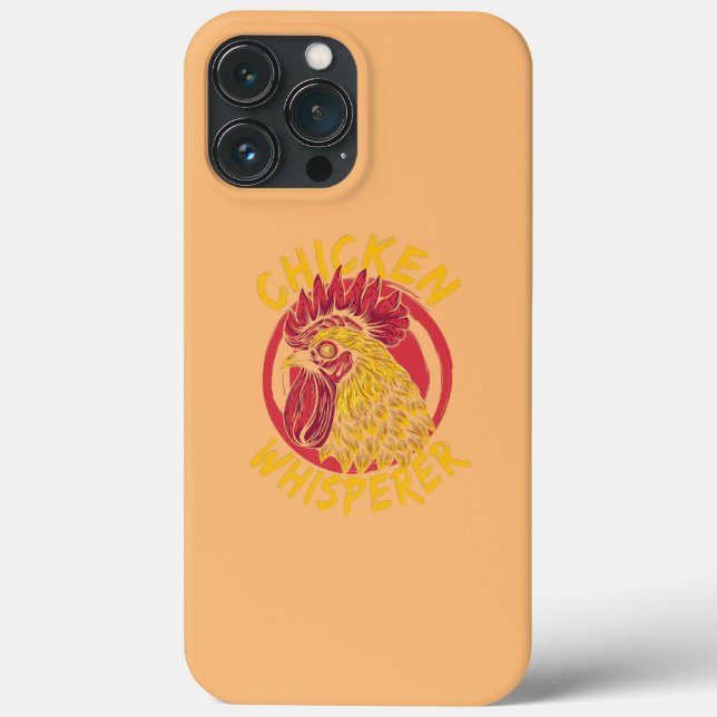 Funda De Case-Mate Para iPhone Susurrador de Pollo  (Reverso )