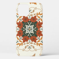 Susurros de Otoño: Mezcla Geométrica Floral
