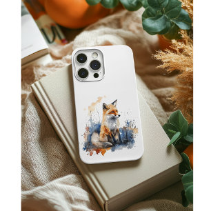 Funda Para iPhone 11 Susurros del zorro salvaje en acuarela, personaliz