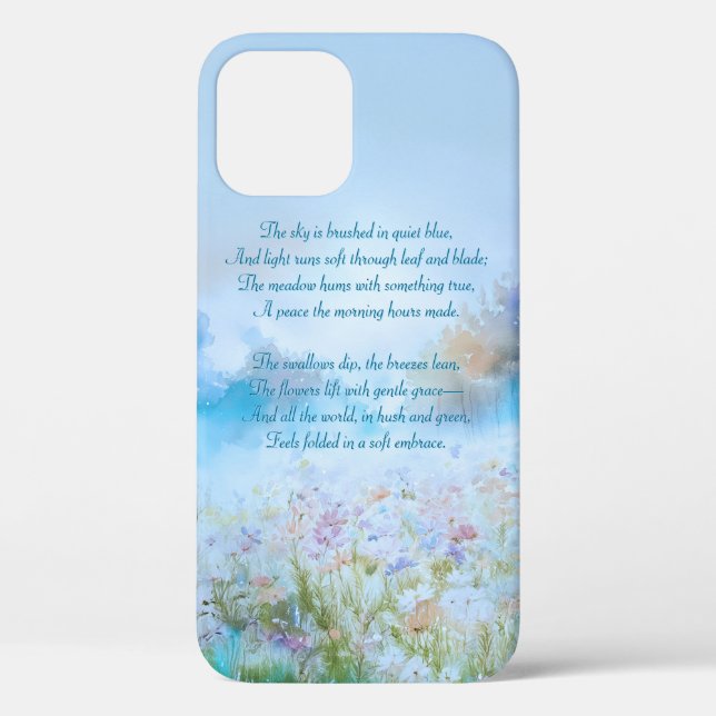 Funda De Case-Mate Para iPhone Susurros en la Pradera (Reverso )