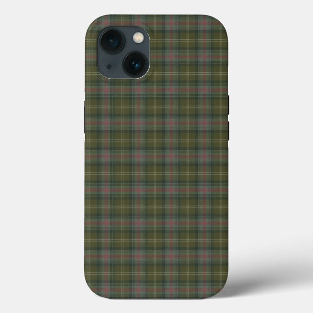 Funda De Case-Mate Para iPhone Sutherland Scottish Clan Tartán (Reverso )