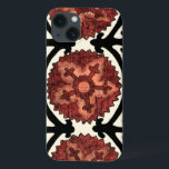 Funda Para iPhone 13 Suzani Style Decorative Floral Pattern<br><div class="desc">This decorative floral design by Chariklia Zarris is made to mimic suzani style tapestry. These tribal textiles originate from Central Asia and trace their ancestry back to the 15th century. Own a piece of history by purchasing this pattern!</div>