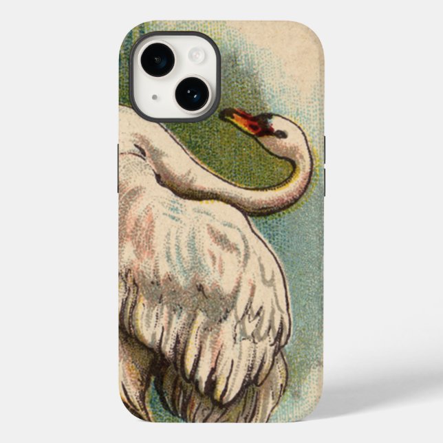 Funda De Case-Mate Para iPhone Swan de venado (Reverso )