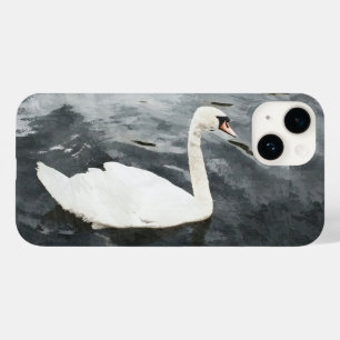 Funda Para iPhone 14 De Case-Mate Swan impresionista