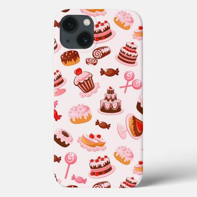 Funda De Case-Mate Para iPhone Sweet background (Reverso)