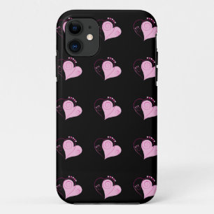Funda Para iPhone 11 Sweet Cute Feliz San Valentín Amor Corazones Bland