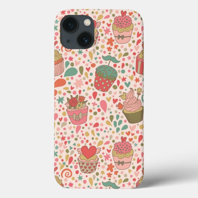 Funda De Case-Mate Para iPhone Sweet pattern (Reverso)