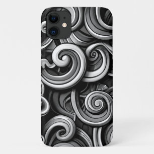 Funda Para iPhone 11 Swirls de Silver Energy