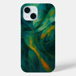 Funda Para iPhone 15 Swirls of Nature's Breath