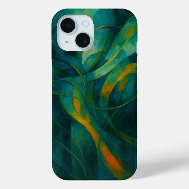 Funda De Case-Mate Para iPhone Swirls of Nature's Breath (Reverso )
