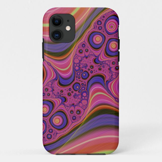 Funda De Case-Mate Para iPhone swirly cues (Reverso)