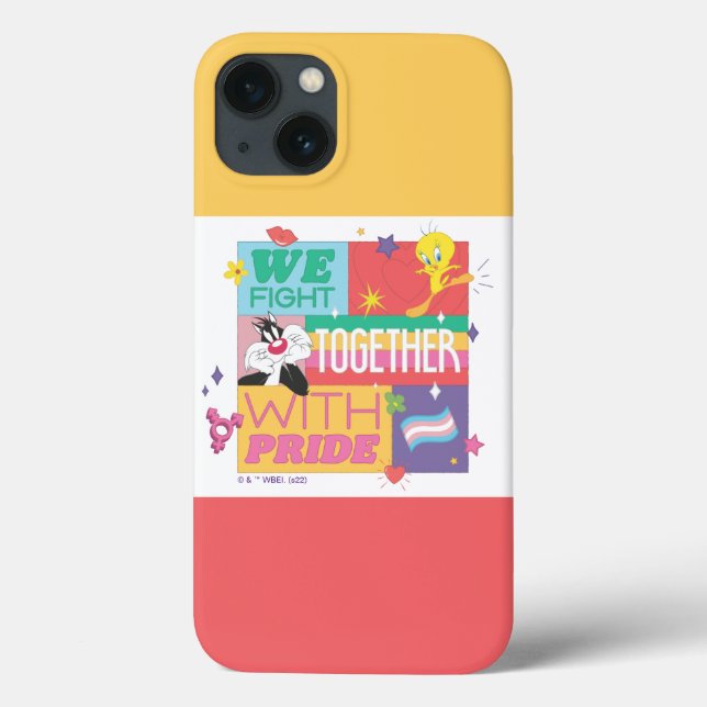 Funda De Case-Mate Para iPhone SYLVESTER™ Y TWEETY™| Luchamos Conjuntamente Con E (Reverso)