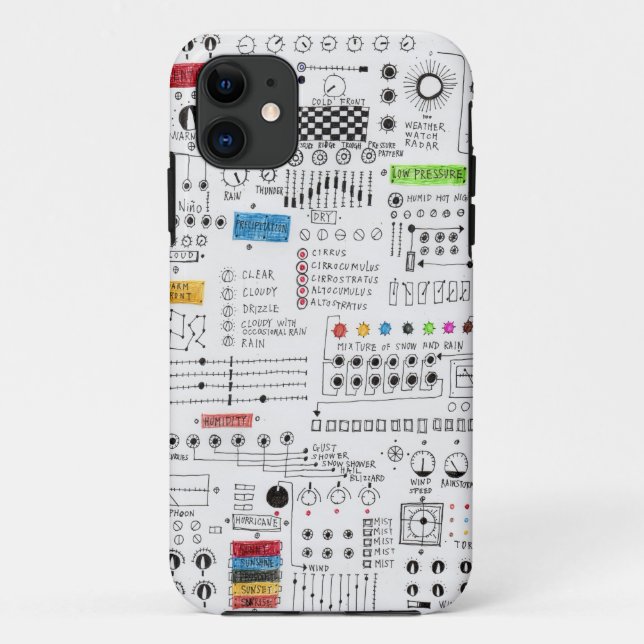 Funda De Case-Mate Para iPhone Synthesizer (Reverso)