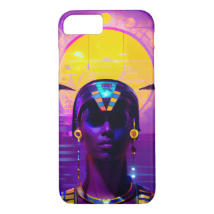 Funda Para iPhone 8/7 Synthwave Pharaoh