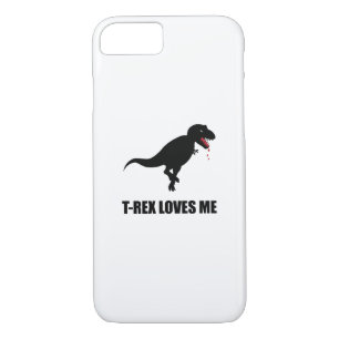 Funda Para iPhone 8/7 T-Rex divertido me ama