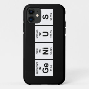 Funda Para iPhone 11 Tabla periódica del genio
