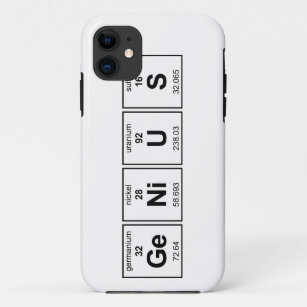 Funda Para iPhone 11 Tabla periódica del genio