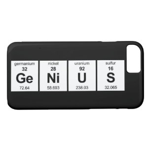Funda Para iPhone 8/7 Tabla periódica del genio