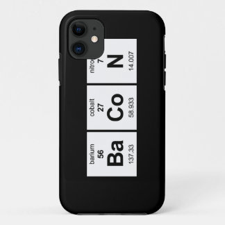 Funda Para iPhone 11 Tabla periódica del tocino