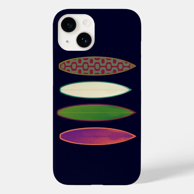 Funda De Case-Mate Para iPhone Tablas hawaianas de Ipanema Río (Reverso )