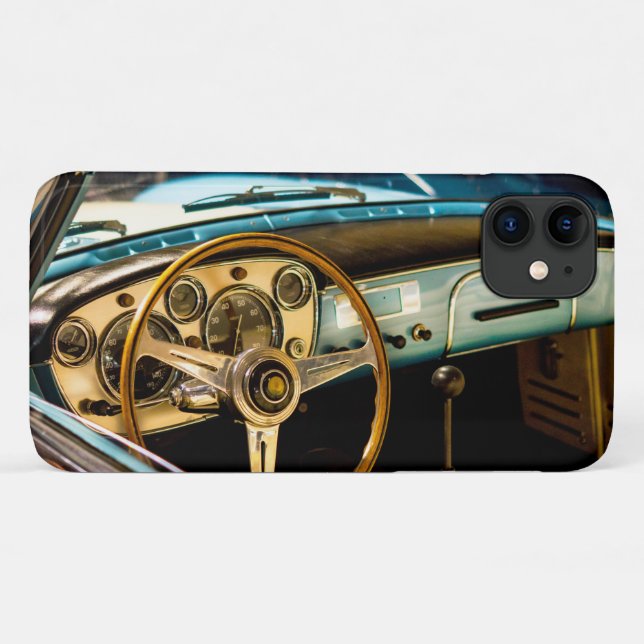 Funda De Case-Mate Para iPhone Tablero clásico Maserati Cabriolet (Reverso (horizontal))
