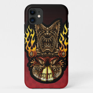 Funda Para iPhone 11 Tabú Tiki que practica surf a dios tropical del