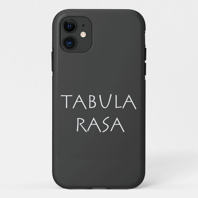 Funda De Case-Mate Para iPhone Tabula rasa (Reverso)