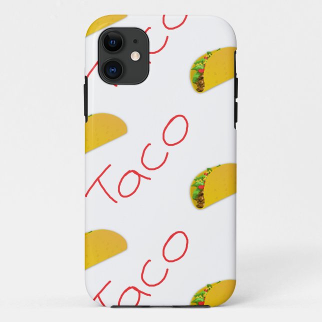Funda De Case-Mate Para iPhone Taco patrón en (Reverso)