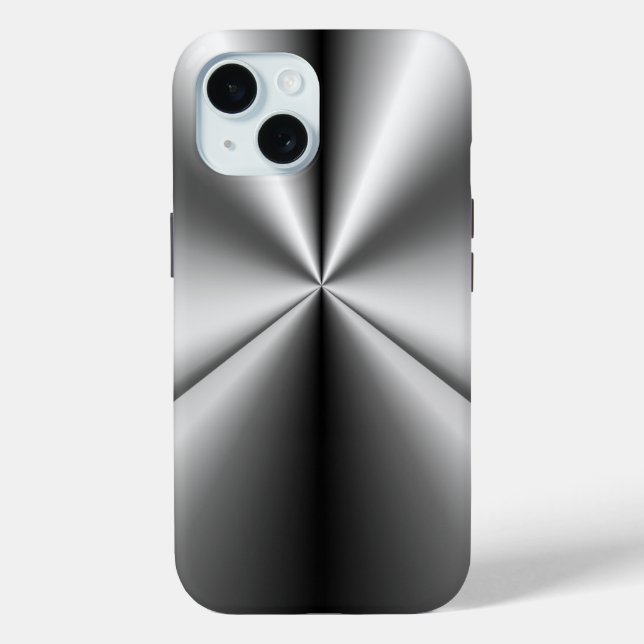 Funda De Case-Mate Para iPhone Taco y rollo Metalizado cepillado (Reverso )