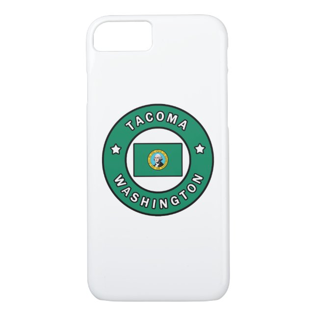 Funda De Case-Mate Para iPhone Tacoma Washington (Reverso)
