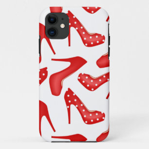 Funda Para iPhone 11 tacones altos rojos