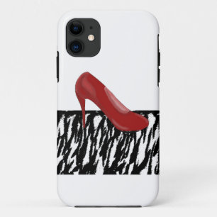Funda Para iPhone 11 Tacones Rojos Altos