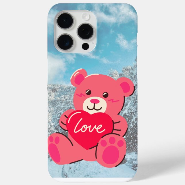 Funda De Case-Mate Para iPhone Taddy Bear (Reverso )