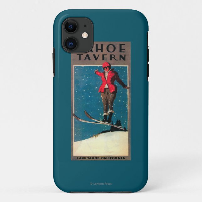Funda De Case-Mate Para iPhone Tahoe Tavern Promo Poster (Reverso)