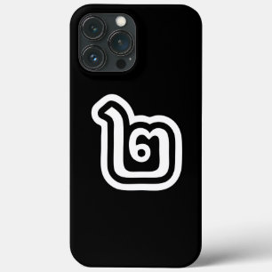 Funda Para iPhone 13 Pro Max Tailandia Número 2 / Dos / ๒ (Song) Escritura tail