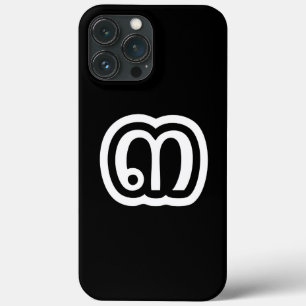 Funda Para iPhone 13 Pro Max Tailandia Número 3 / Tres / ๓ (Sam) Escritura tail