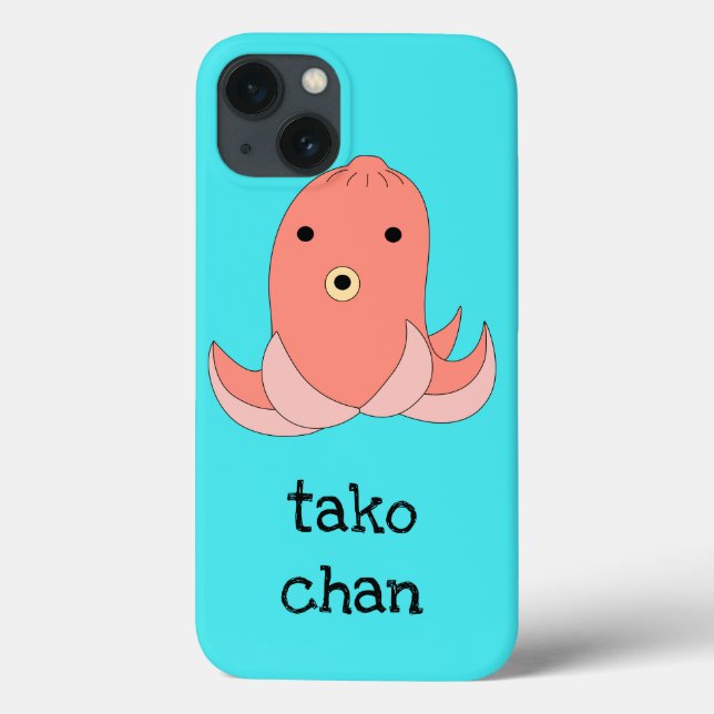 Funda De Case-Mate Para iPhone Tako-chan (Reverso)