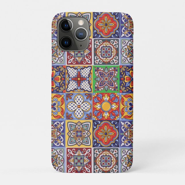 Funda De Case-Mate Para iPhone Talavera Design-1 iPhone / iPad (Reverso)