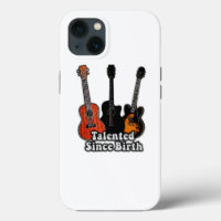 Talentoso desde su nacimiento. guitarras de colore