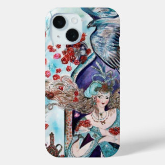 FUNDA PARA iPhone 15 TALLA DE LA JERINGA ORIENTAL