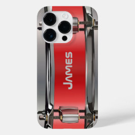 Funda Para iPhone 14 Pro De Case-Mate Tambor rojo personalizado