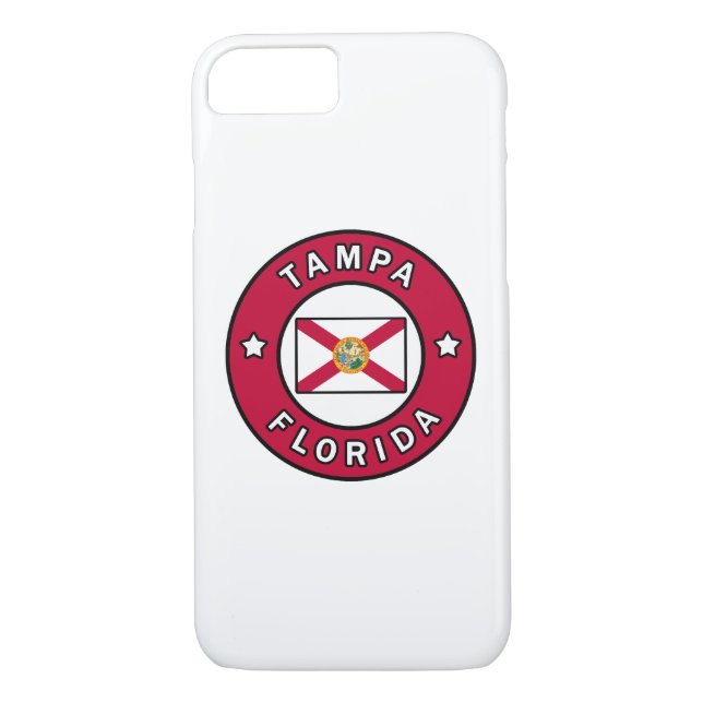 Funda De Case-Mate Para iPhone Tampa Florida (Reverso)