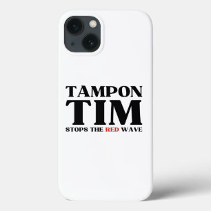 Funda Para iPhone 13 Tampon Tim Detendrá La Ola Roja-Tim Walz 2024