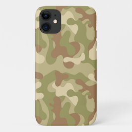 Funda Para iPhone 11 Tan Camouflage Case | iPhone | iPad | Samsung