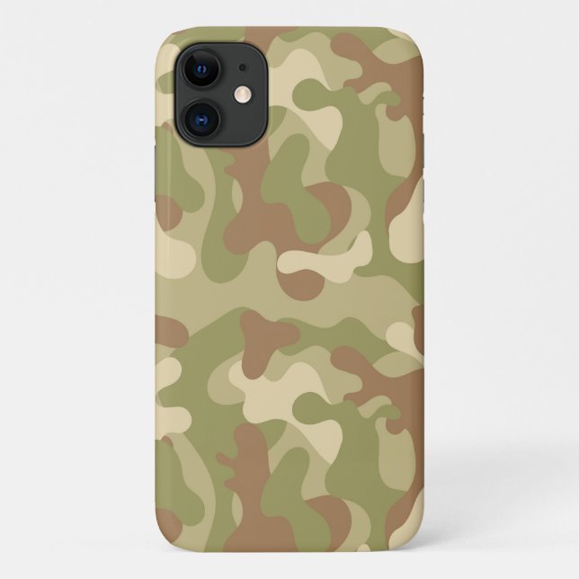 Funda De Case-Mate Para iPhone Tan Camouflage Case | iPhone | iPad | Samsung (Reverso)