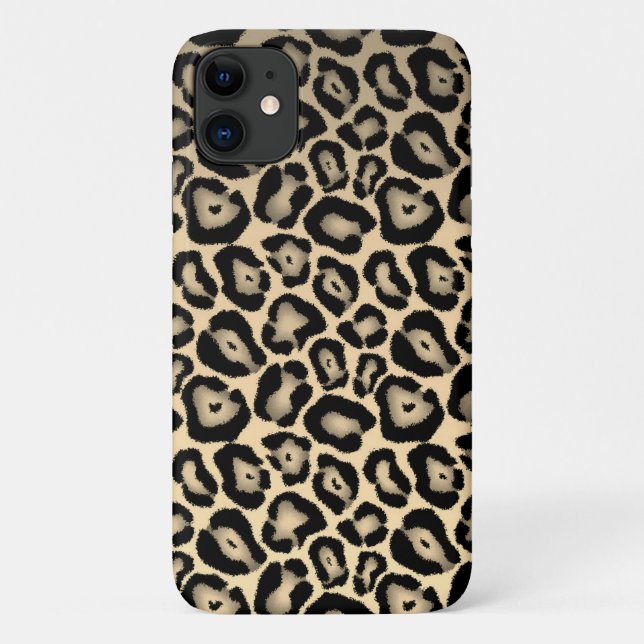 Funda De Case-Mate Para iPhone Tan Leopard (Reverso)