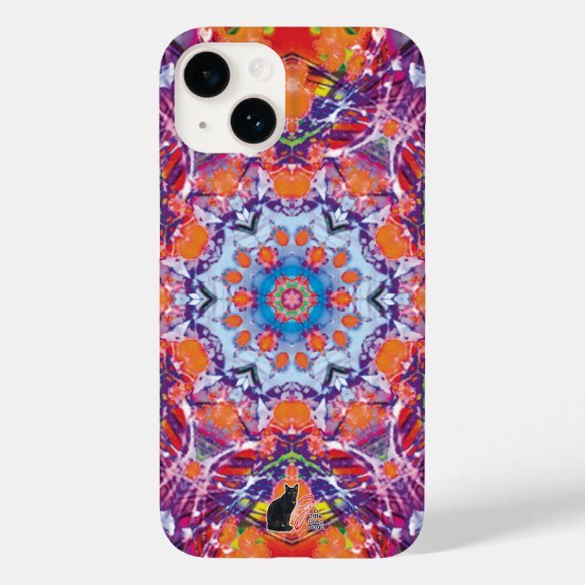 Funda De Case-Mate Para iPhone Tánger Kaleidoscope (Reverso )