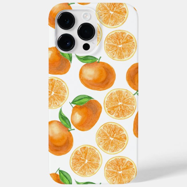 Funda De Case-Mate Para iPhone Tangerinas acuáticas (Reverso)