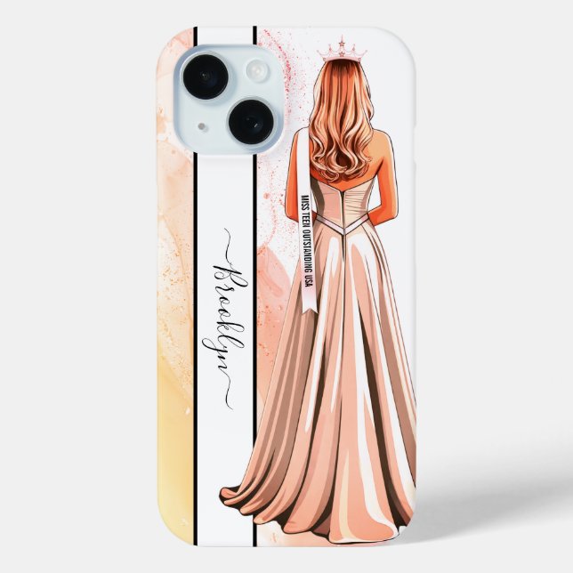 Funda De Case-Mate Para iPhone Tangerine Dream Pageant Portrait Blonde (Reverso )