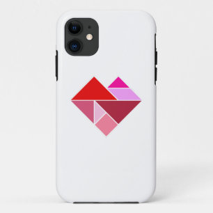 Funda Para iPhone 11 Tangrama cardíaco